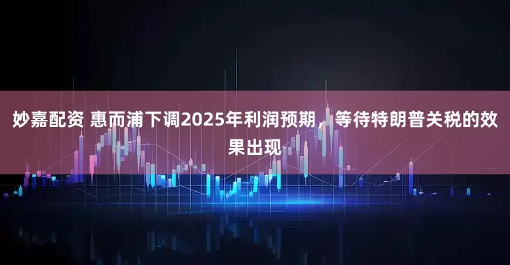 妙嘉配资 惠而浦下调2025年利润预期，等待特朗普关税的效果出现