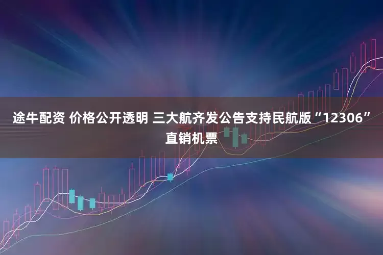 途牛配资 价格公开透明 三大航齐发公告支持民航版“12306”直销机票